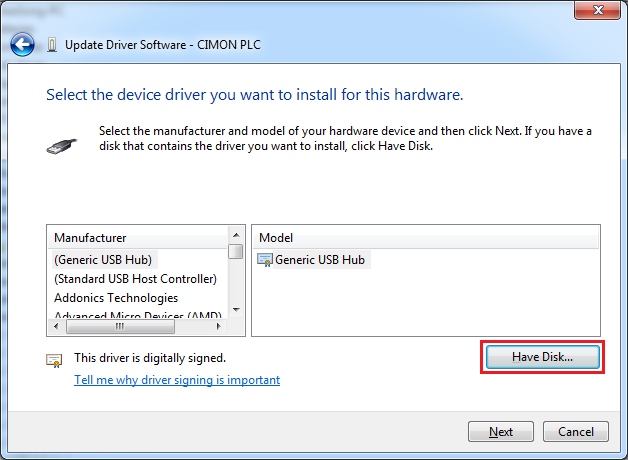 Windows Blue Screen Appears When PLC-S Is Connected By USB.